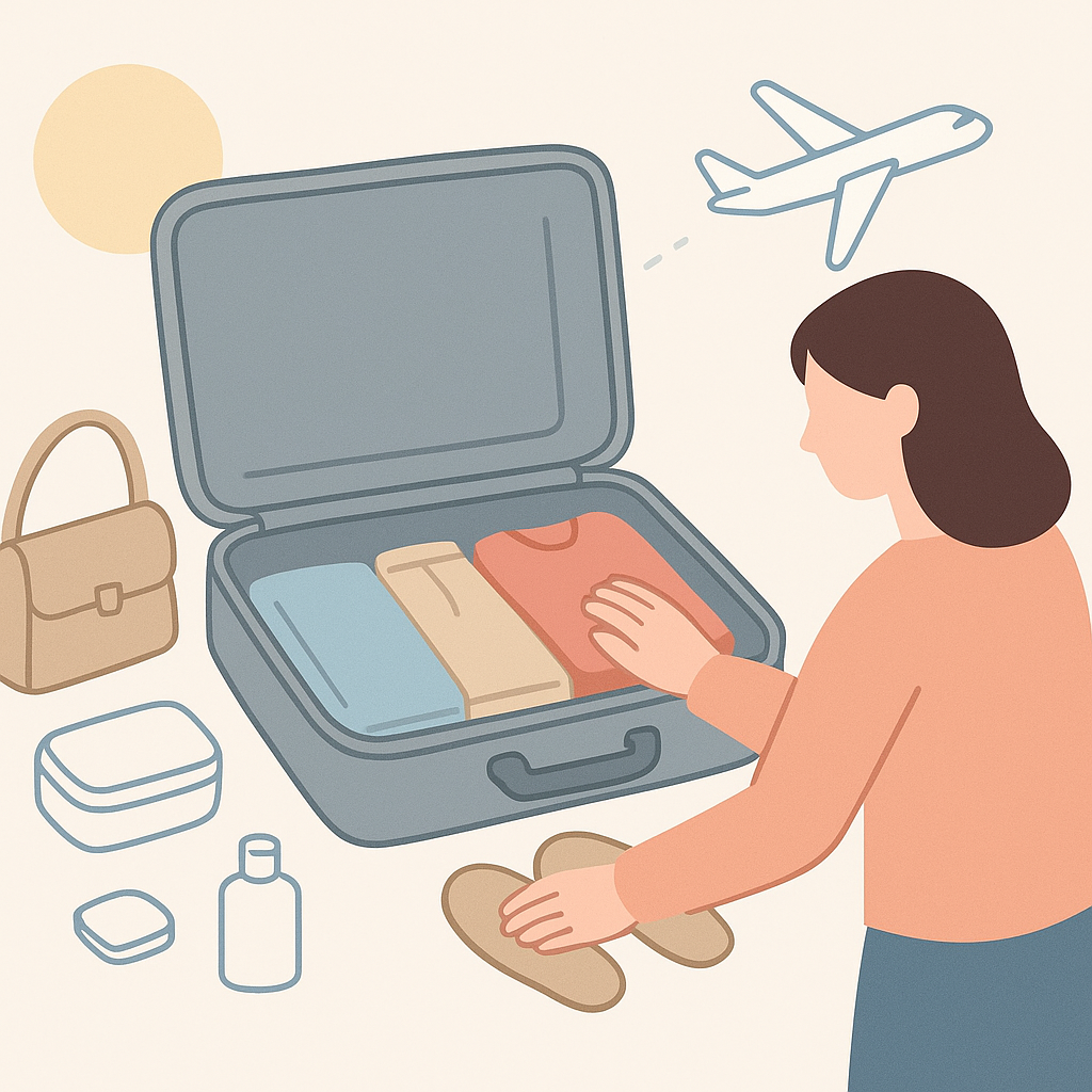 여행 중 유용한 짐 싸기 꿀팁! ✈️
