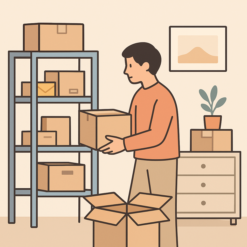 택배 자주 시키는 사람을 위한 정리 팁 📦