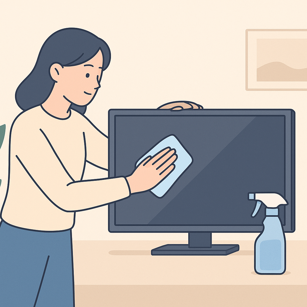 TV·모니터 오래 쓰는 관리법 🖥️